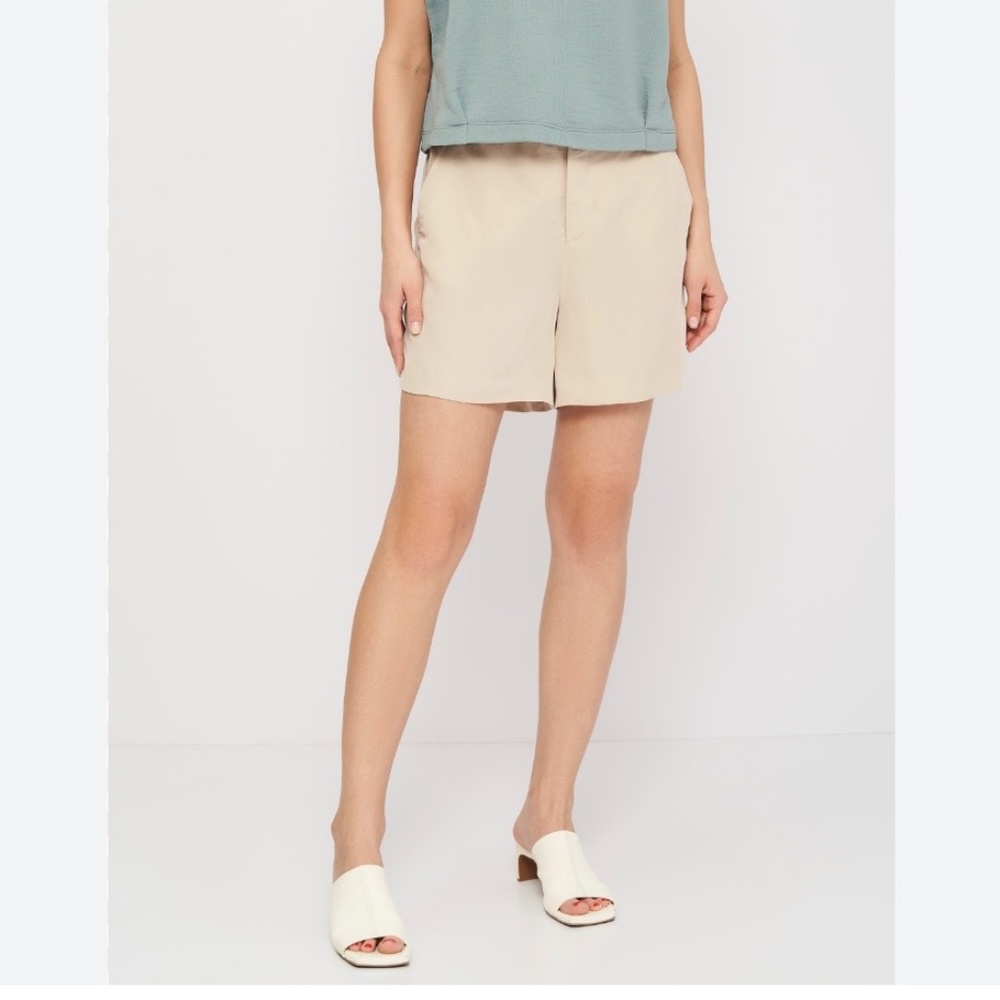 NWT Zara Tan Flowy Shorts